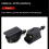 2 pezzi Lavavetri Universale Accessori per Tergicristalli Auto 3