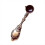 Cuillère en laiton vintage estampillée « Big Copper Spoon » 4