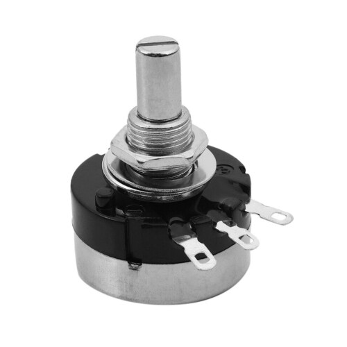 Roterende koolstofpotentiometer met diameter en knop 1