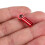 Lot de 10 joints de biellette de direction à rotule M3 rouges 4