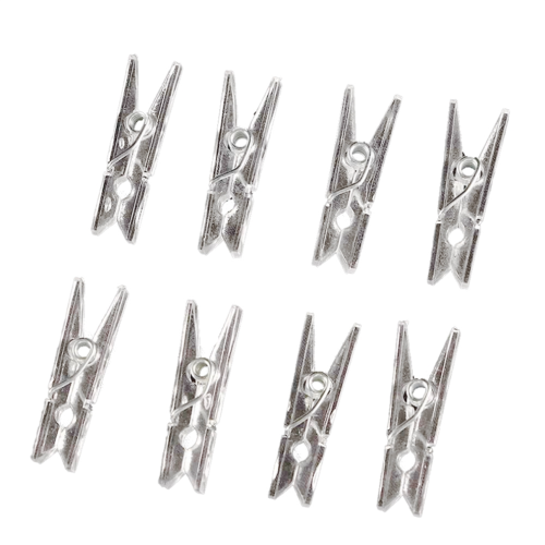 Clips pequeños transparentes, accesorios de iluminación, clips de plástico