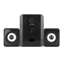Meeslepende audiobeleving, krachtige subwoofer computerluidsprekers, geoptimaliseerd voor gamen, streamen en werken.