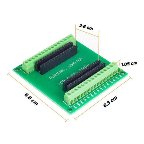 ESP32 Entwicklungsboard Dual-Core 30-Pin ESP32 GPIO-Board 2