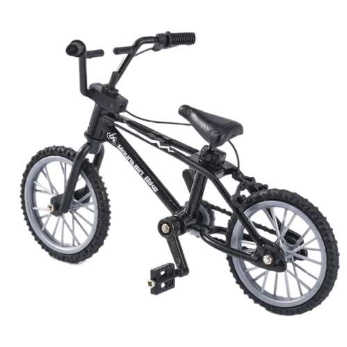 RC Crawler 1:10 Μίνι Ποδήλατο Βουνού για Axial Scx10 Μαύρο