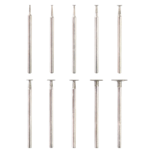 10pcs T Shape Diamond Burr - 3/32Inch Shank Mini Channel Cutting Burs