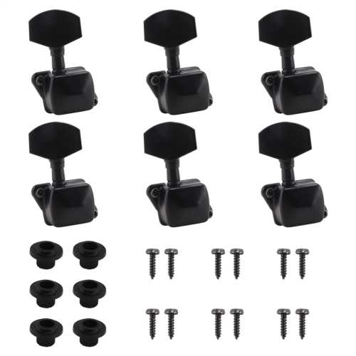 Lot de 6 mécaniques de guitare de rechange
