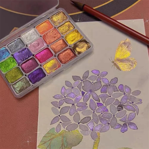 Set di acquerelli da 20 colori, Set di acquerelli (1 ml-A) 2