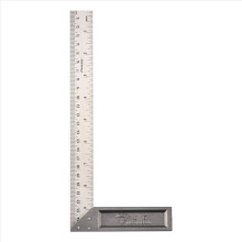 90-Grad-Winkelmesser aus Edelstahl, 25 cm lang