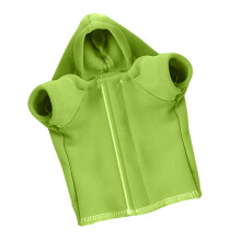 Reptiles Hooded Sweater With Gentle Flannel Fabric Skin-Green