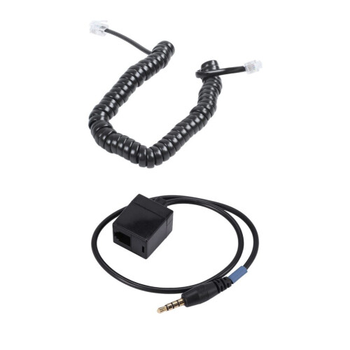 9,3 Zoll RJ9 Telefon-Modem-Spiralkabel