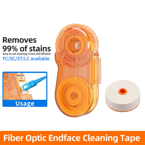 Fiber Optic Cleaner Cassette for FC/SC//LC Cleaner Tool 1