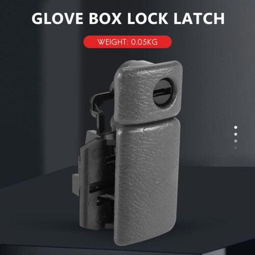 Car Glove Box Lock Latch Handle Plastic 1