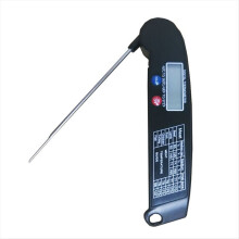 Termómetro digital LCD para carne con sonda plegable para pavo, pescado y res