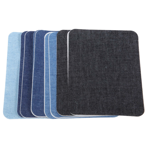 10 toppe termoadesive da applicare con il ferro da stiro per riparare jeans, borse e cappelli. 1