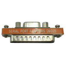 Adaptateur de câble mini-port série DB9 femelle vers DB25 mâle (changeur de genre)