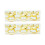 6 Stuks Plastic Paard Standbeeld Opknoping Ornament-Goud 1