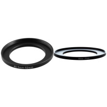 Metallener 55mm-77mm Kamera-Step-Up-Filterringadapter 55-77