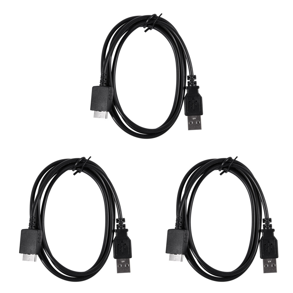 3X USB Data Charger Cable for Sony Walkman MP3 Player