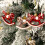 6 Stuks Plastic Paard Standbeeld Opknoping Ornament-Goud 7