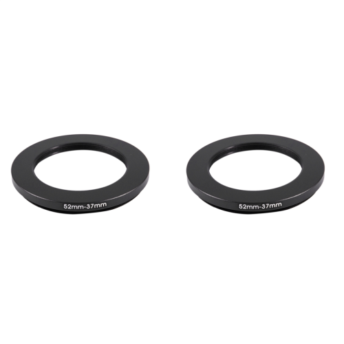 52mm-37mm Zwarte ringadapter voor camera 1