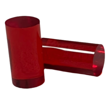 2 Stück bunte Acryl-Billardqueue-Ferrule D