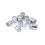 56-teiliges Skateboard-Achsen-Hardware-Set, Skateboard-Spacer, Achsmuttern 3