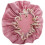 Gorro de ducha de doble capa impermeable para mujer, color rosa 3