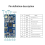 -12 Modulo porta seriale wireless SI4463 da 433 MHz 1000M Bluetooth HC12 4