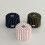 MultiColor Tissue Box-vierkante tissuedoos met rode strepen 7