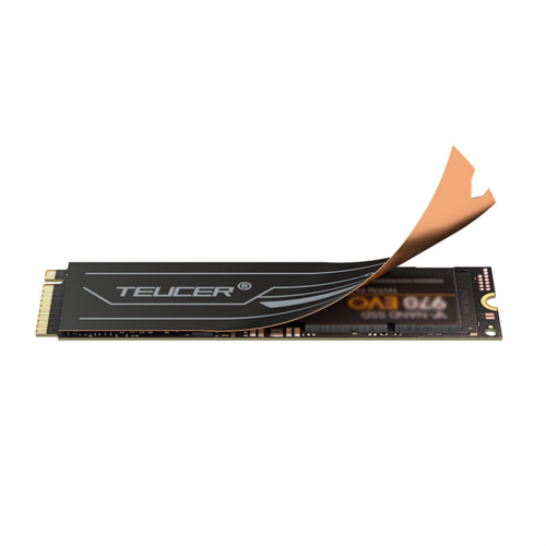 Grafeen M.2 SSD-koelblok, voor laptop M.2 2280 SSD 2