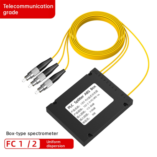 FC/UPC glasvezel splitterbox PLC splitter ABS box 1/2 1