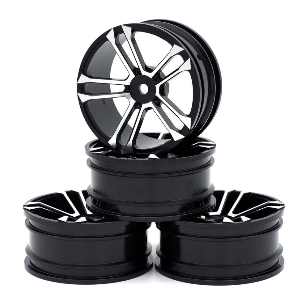 52 Mm Aluminium Alloy 1.9 Inch Wheels Rims For 1:10 Rc Drift Car Onroad Touring Crawler Car Scx10 Trx4 Hsp Redcat Hpi Himoto Kyosho Sakura Tamiya 9365049623285