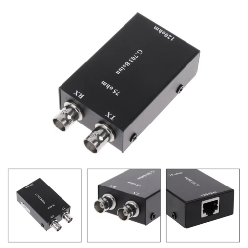 Ομοαξονικός πομπός BNC σε RJ45 G703 2.048Mbps 2