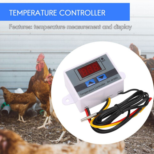 220V Thermostat Control with Switch Display Incubation Controller 1