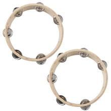 8 inch Musical Tambourine Tamborine Drum Round Percussion Gift
