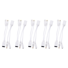 Kit adattatore iniettore PoE passivo per alimentazione tramite Ethernet (PoE) + splitter