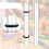 4er-Pack Nudelholz mit Dickenring 3