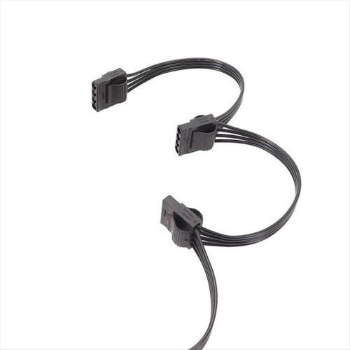 PCIe 6-Pin Stecker auf 3 IDE Stromkabel für 2