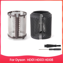 Filtre intérieur + cage de filtre extérieur pour sèche-cheveux HD01 HD03 B