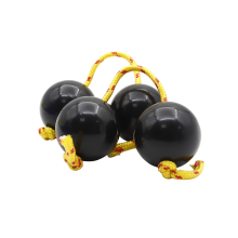 2 paia di Aslatua africani, strumento a percussione, palline ritmiche