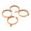 Protector anticolisión SUNNYLIFE para DJI Flip Paddle Naranja 2