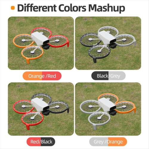 Protector anticolisión SUNNYLIFE para DJI Flip Paddle Naranja 2