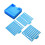 Haftnotiz-Schablone, kompatibel mit Post Notes, Blau 3