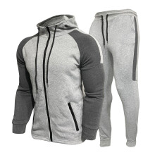 Men's Tracksuits Long Jogging Suit Men Polyester Suit Sweatshirt Jogging Pants with Hood Jogger Pants Sweatshirt Sport Suit