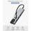 Type C dockingstation HUB 5-in-1 Type C naar RJ45 USB3.0 USB C HUB 3