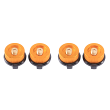Adaptador de gas de 2 piezas, adaptador seguro para estufa de gas para bombona de butano