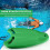 Πράσινη πλάκα προπόνησης EVA Back Float Kickboard για ενήλικες παιδιά 4