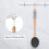 Back Lotion Applicator with Long Handle and 4 Replaceable Pads 3