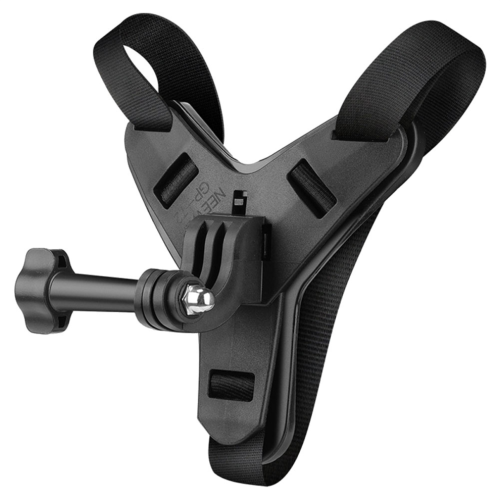 Support de caméra de moto pour fixation sur mentonnière de casque