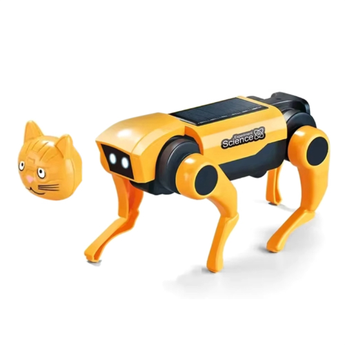 Robot Solar Smart Dog Children'S Educational Assembly Toy